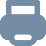 Printer S SVG Icon